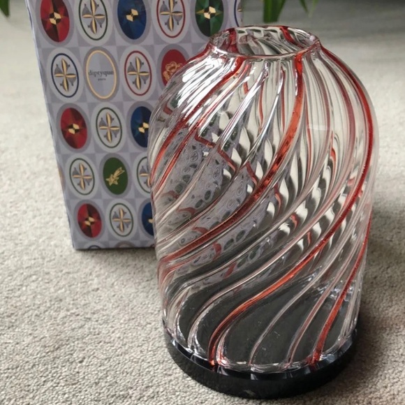 DIPTYQUE Photophore Holder For 190g Candle Limited Sold Out! Candy Cane Box NEW - Picture 2 of 2